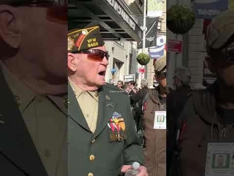 He thought about his fallen brothers…? #viral #liberal #conservative #war #veteran #fyp