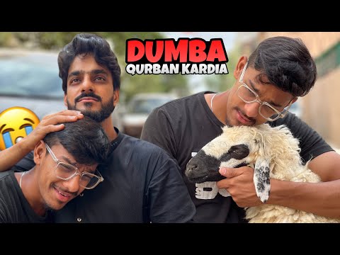 ALHAMDULLILAH APNA DUMBA QURBAN KAR DIYA 😭 | EID VLOG | GONE EMOTIONAL 🥺 | @mishkatkhan