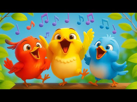 Liên Khúc CON CHIM NON ♫ Nhạc Thiếu Nhi Vui Nhộn 3D Hoạt Hình ♫ Bé Cười Thích Mê!