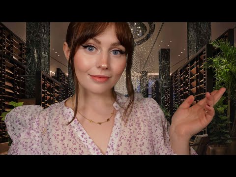 ASMR Checking You In at a Luxury Spa Hotel 🌸💆‍♀️