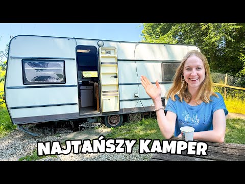 ZAMIESZKALIŚMY W NAJTAŃSZYM KAMPERZE!