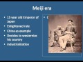 Japan's Meiji Era and Imperialism