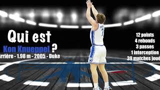 NBA Draft 2025 : Qui est Kon Knuepple ?