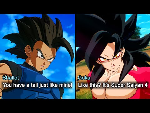 ALL SHALLOT UNIQUE INTERACTIONS! - Dragon Ball Sparking Zero