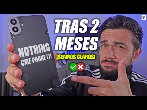 Nothing CMF Phone 1🤔REVIEW tras 2 MESES de ACTUALIZACIONES