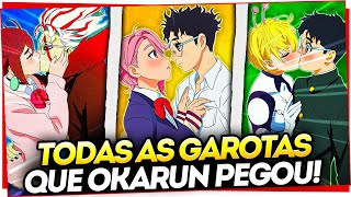 TODAS AS 5 GAROTAS QUE O OKARUN PEGOU (OU QUASE ISSO) EM DANDADAN! (Momo, Aira, Vamola...)