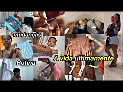 Rotina com o baby e a casa, comprinhas, cuidando um pouco de mim e mais| VLOG