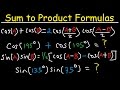 Understanding Sum to Product and Product to Sum Formulas