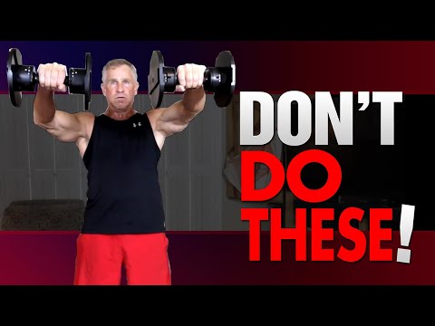 Rating Shoulder Exercises After You Turn 50 (Worst To Best!)