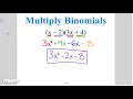 Multiplying Polynomials and Exponents