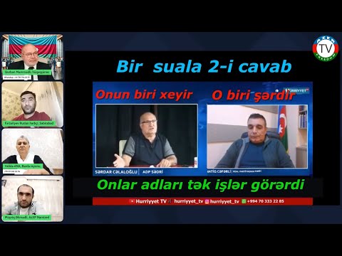 Bir suala 2 cavab. Azərbaycan Xalq Parlamenti barəsində. 11.11.24