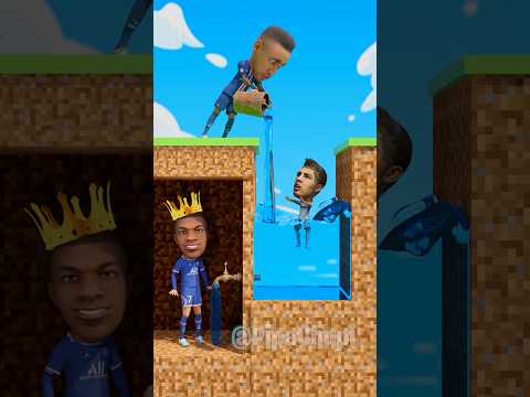 Take the Water: Help RONALDO and NEYMAR Revenge on the Greedy MBAPPE
