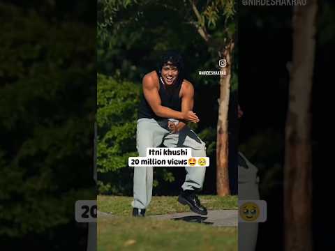 Thanks for 20 million plus insta views on #govinda #dance #reels #shorts