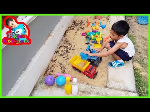 น้องบีม | โบว์ลิ่งบ่อทราย car toys