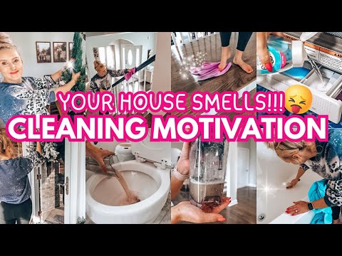 EXTREME CLEANING MOTIVATION-CLEAN WITH ME-HOW TO GET RID OF ODOR IN YOUR HOME! Jessi Christine