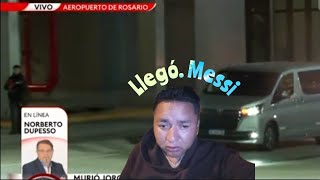 Llegó Messi Argentina.