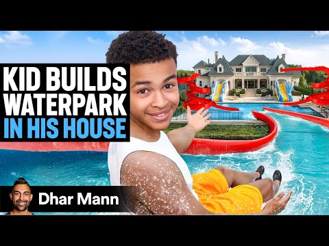 Kid BUILDS WATERPARK IN HOUSE - Jay's World S3 E04 | Dhar Mann Studios