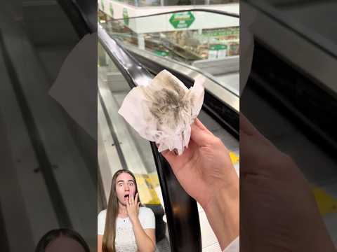 Rails of the escalator really that dirty? 😳🤯