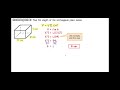Calculating Dimensions of Rectangular Prisms