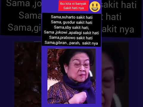 Ibu mega kebanyakan sakit hati bosq #ngakak #shortvideo