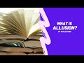 Exploring Allusion in Literature