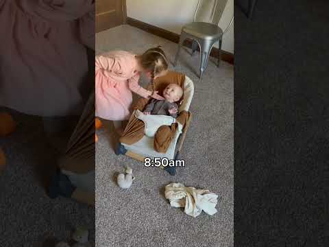 Postpartum workout with bubs #shortsvideoviral #nursingmom #shortsviral #momlife #shortvideos #mom