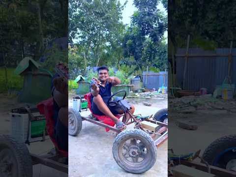 making homemade RC car+48volt motor #shots #project #experiment #sujanexperiment