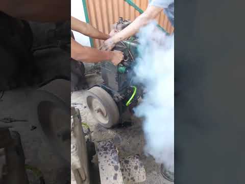 8 hp engine starting