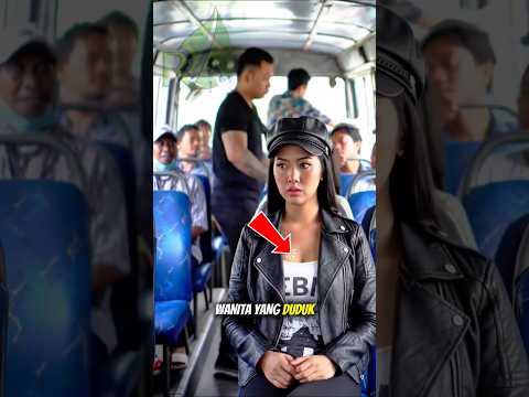 Intel Cantik sedang menyamar untuk menghajar copet dalam Bus #shorts
