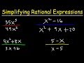 Simplifying Expressions and Factoring