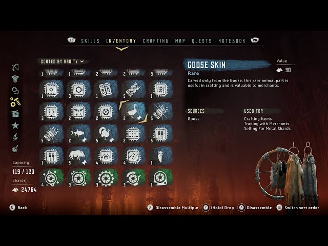 Where to find goose skin in Horizon Zero Dawn  | Goose Farming