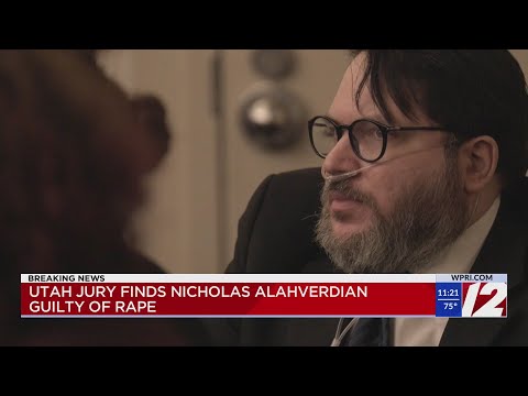 YouTube video thumbnail: RI Fugitive Alahverdian Found Guilty in Utah Rape Trial