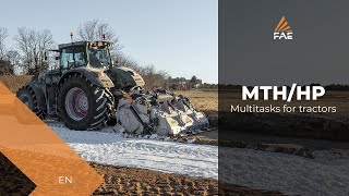 Video - FAE MTH - MTH/HP - The new multipurpose road construction attachment for tractors from 300 to 500 hp