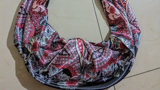 DIY SAC EN FOULARD
