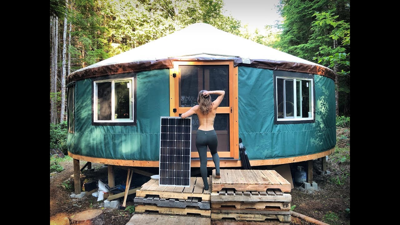 Top 10 Reasons Why We Live in a Yurt - How We Get OFF GRID Solar Power
