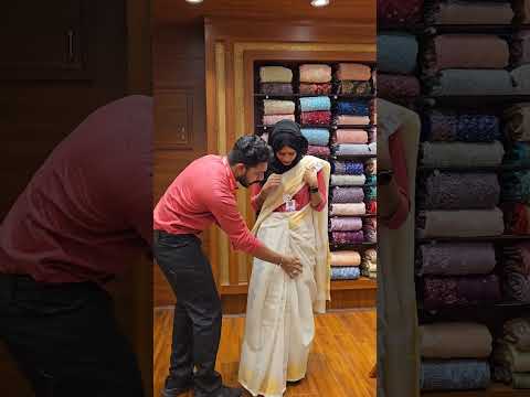ready to wear saree  draping method #fashion #saree #sareefashion #readytowear