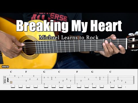 Breaking My Heart - MLTR - Fingerstyle Guitar Tutorial + TAB & Lyrics