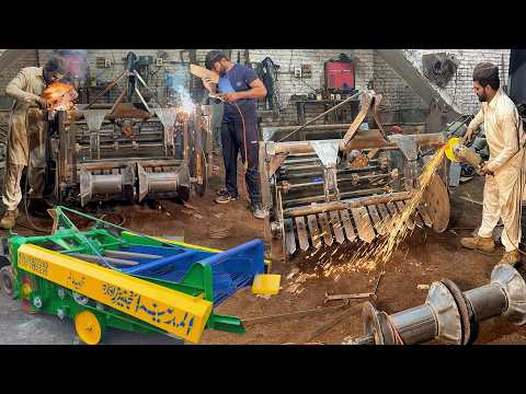 How Potato Digging Machines Are Manufactured in Factories