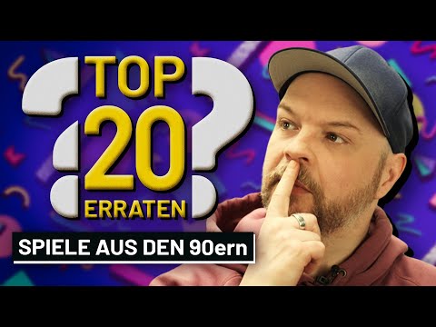 Die 20 BESTEN GAMES der 90er!