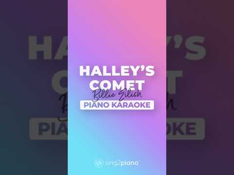 Halley’s Comet – Billie Eilish (Karaoke) #shorts