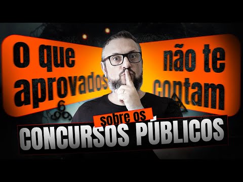 O que os Aprovados NÃO te contam sobre CONCURSOS (mas deveriam)