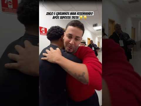 CARLINHOS MAIA E ZAGO RESENHANDO APÓS TRETA 🤣 #shorts #short #viral #viralvideo #ytshorts #funny