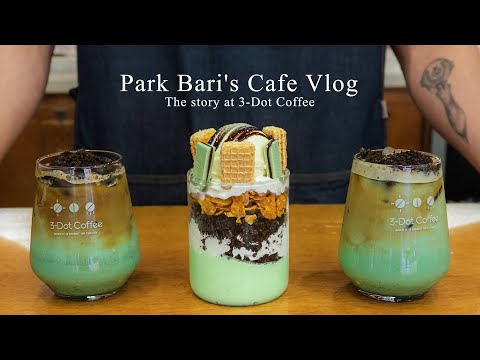 cafe vlog | 민트초코의 습격! 오레오민트초코파르페🍫 | 카페 브이로그 | asmr | 개인카페 | 음료제조