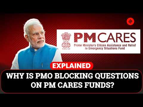 YouTube video thumbnail: Express Explained: PMO Barred Lok Sabha Questions on PM Cares and Relief Funds