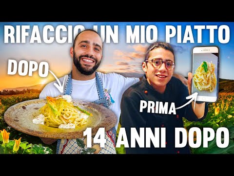 RUBEN DEL PASSATO VS RUBEN OGGI: PASTA CON FIORI DI ZUCCA