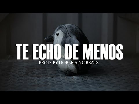 "TE ECHO DE MENOS" EMOTIONAL RAP BEAT INSTRUMENTAL | SAD PIANO