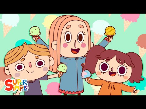 What's Your Favorite Flavor Of Ice Cream? | Kids Songs | Super Simple Songs - YouTube