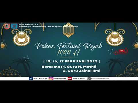 Festival Rajab tanggal 16 Februari 2023