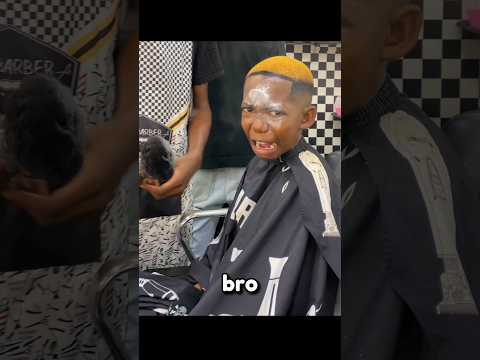 The FUNNIEST Barber Prank Ever! 🤣 (@t_afrokid)