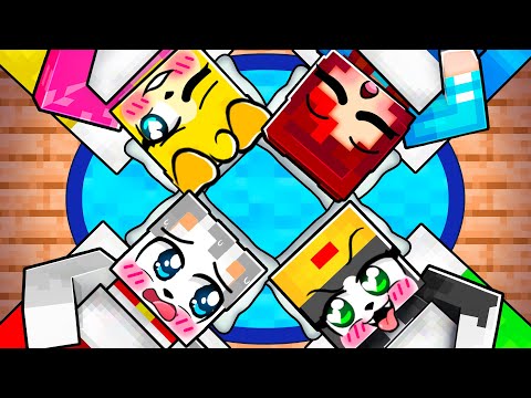 Un CHICO en Una PIJAMADA de CHICAS en Minecraft! 🥵😴